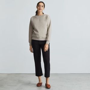 Everlane | The ReNew Fleece Raglan Sweatshirt Sandstone Size L